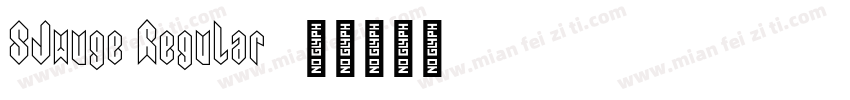 SJwuge Regular字体转换